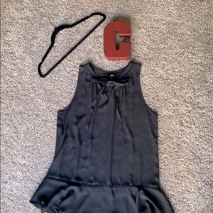 Mossimo dressy black tank